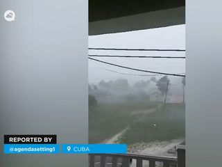 El huracán Rafael deja lluvias torrenciales y vientos extremos a Cuba