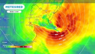 Lluvias, viento y ambiente otoñal en el AMBA: qué día mejora el tiempo tras la ciclogénesis