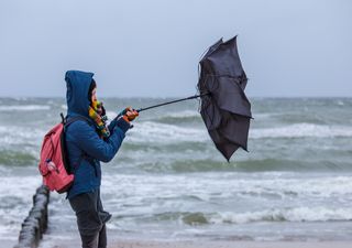 Lluvias, viento y frío por el sistema frontal 17