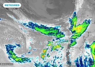 Lluvias abundantes avanzan por la zona central de Chile y río atmosférico se intensifica a categoría 4