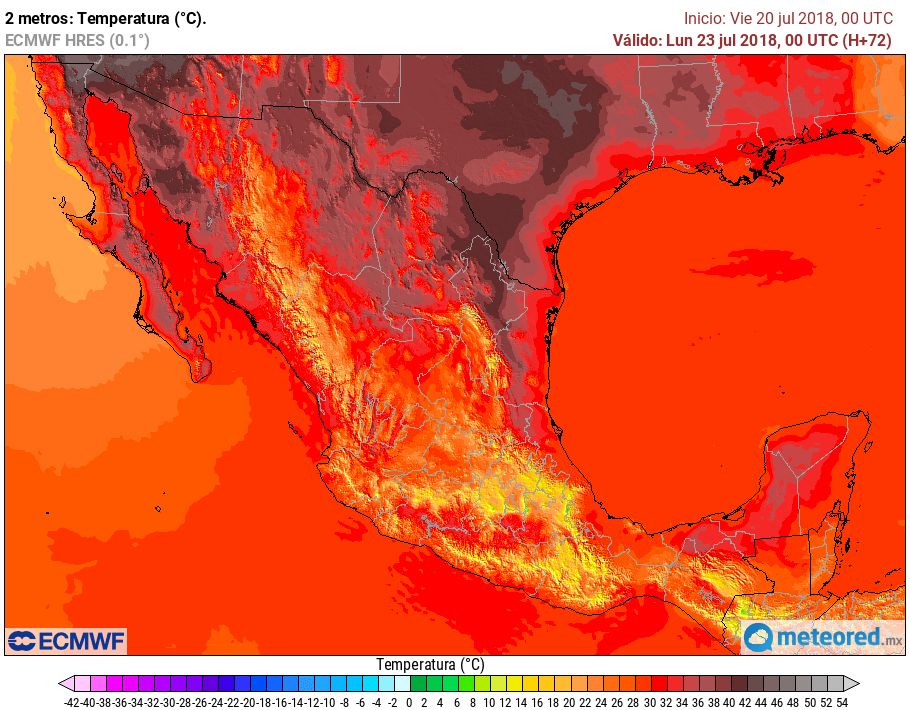 Lluvias Y Altas Temperaturas Para Este Fin De Semana En México 3888