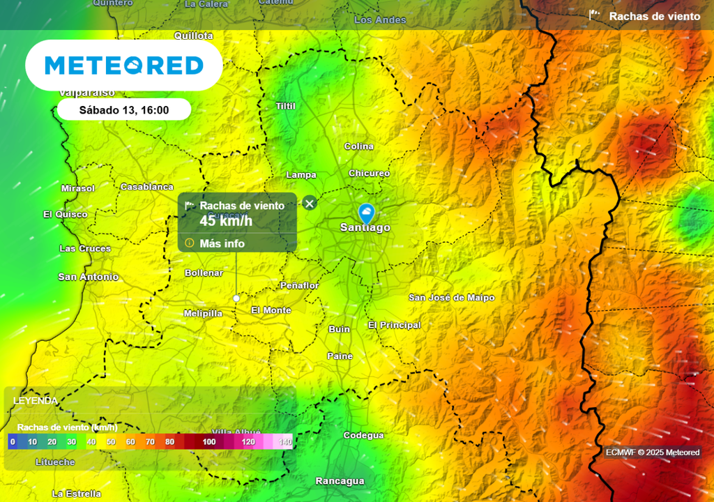 Rachas de viento Rachas de viento