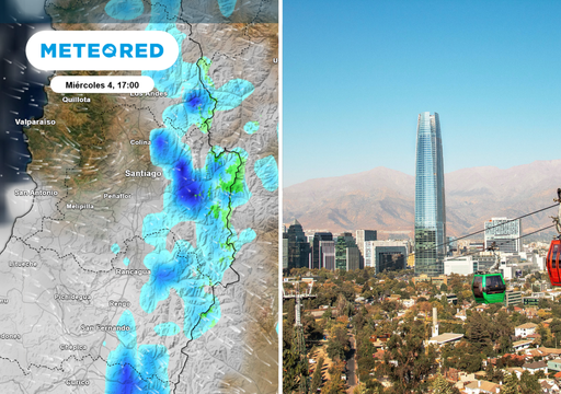 Lluvias y fuertes vientos se toman la RM: estas zonas sentir&aacute;n el mayor impacto antes del regreso del calor a Santiago