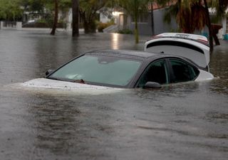 Lluvias históricas y graves inundaciones en Florida: estas son las impactantes imágenes de la semana