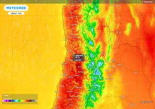 Lluvias y tormentas abren el fin de semana, pero las altas presiones tomarán el control en Chile en los próximos días