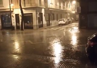 Las lluvias y las tormentas barren el sur de la Península