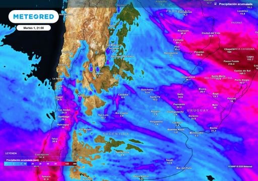 Lluvias y tormentas en el centro y este de Argentina: &iquest;qu&eacute; zonas recibir&aacute;n m&aacute;s agua entre hoy y ma&ntilde;ana?