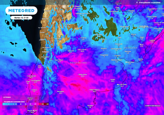 Lluvias y tormentas fuertes en camino: alerta para el viernes en el centro de Argentina