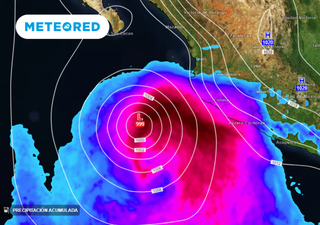 Lluvias y vientos intensos al oeste de México por la circulación del ciclón tropical 