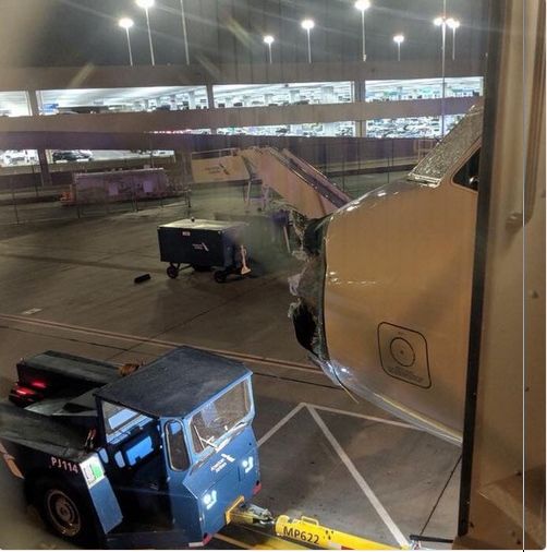 Lo Que Puede Hacer El Granizo A Un Avión Lo Que Puede Hacer El Granizo A Un Avión