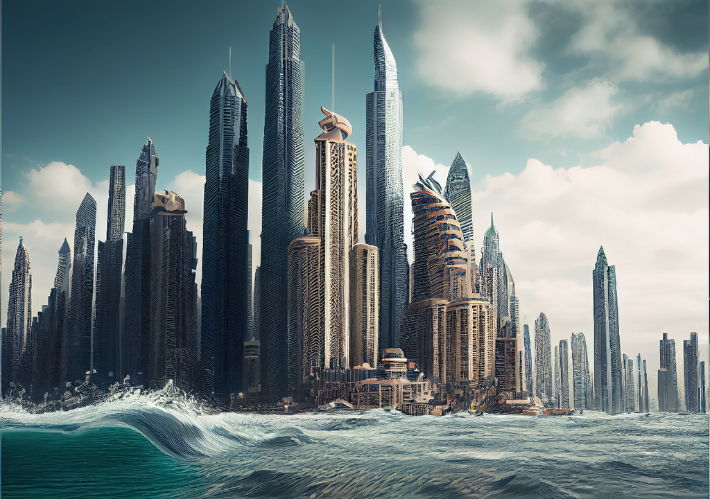 Effetto dell'innalzamento livello oceani Effetto dell'innalzamento livello oceani