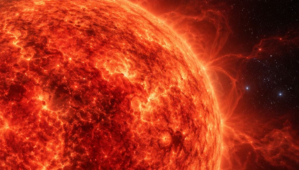 Antares Rappresentazione artistica della supergigante Antares dal colore rosso.