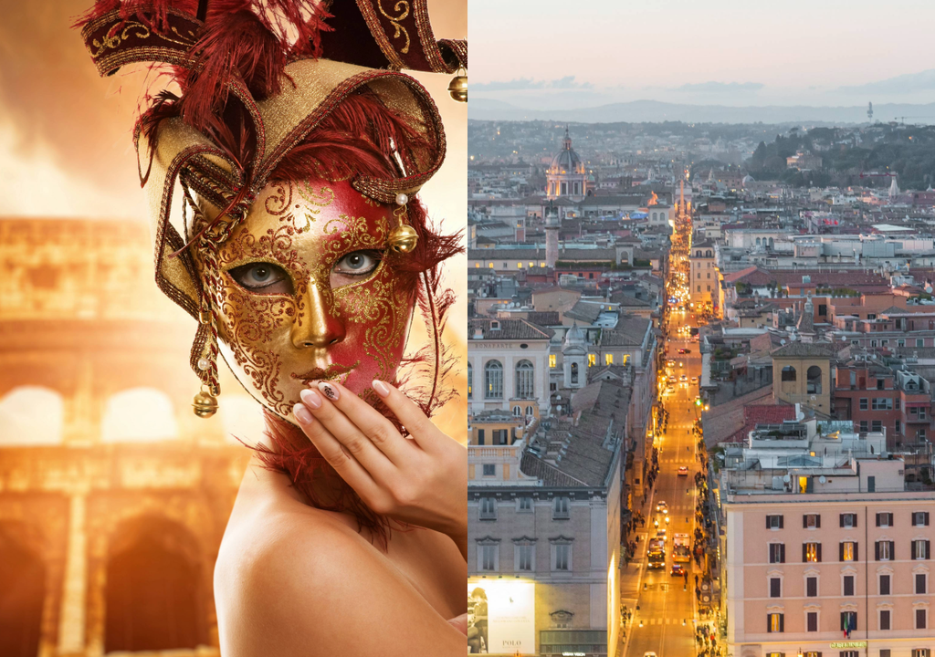 A Roma per diversi secoli, fino al XIX secolo, il Carnevale attirava persone da tutta Europa.