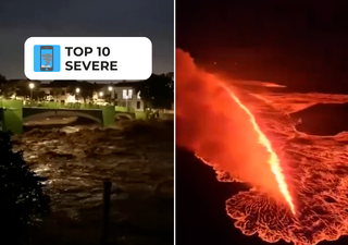 The 10 most incredible videos of the year 2024 on Meteored: Extreme weather and natural phenomena