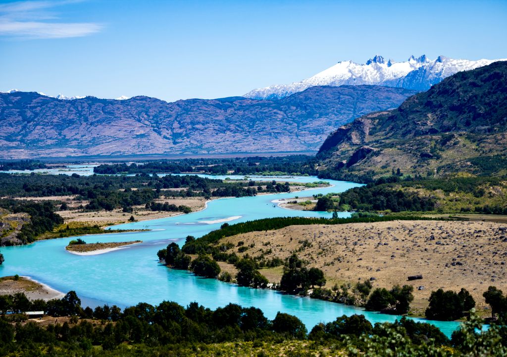 Río Baker, Región de Aysén. Río Baker, Región de Aysén.