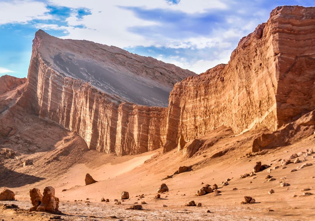 Desierto de Atacama, norte de Chile. Desierto de Atacama, norte de Chile.