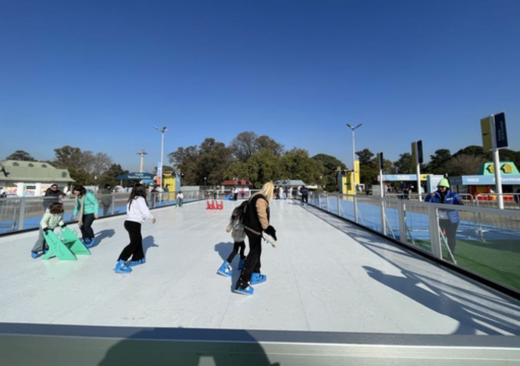 Parque de Invierno en el Parque de la Ciudad