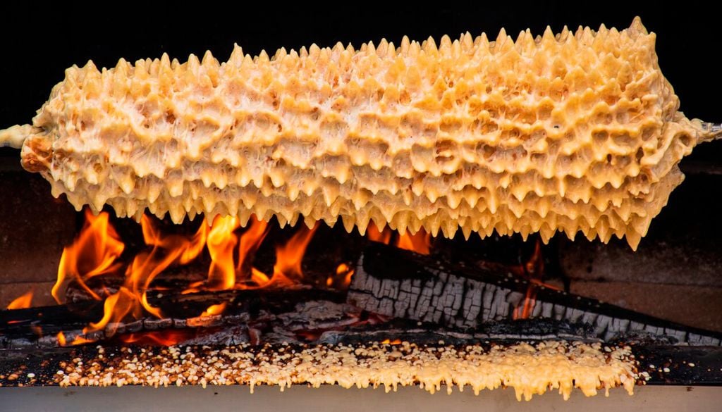 Según historiadores, el šakotis comenzó a tomar forma como un pastel distintivo ya en los siglos XV y XVI. Imagen: IRT