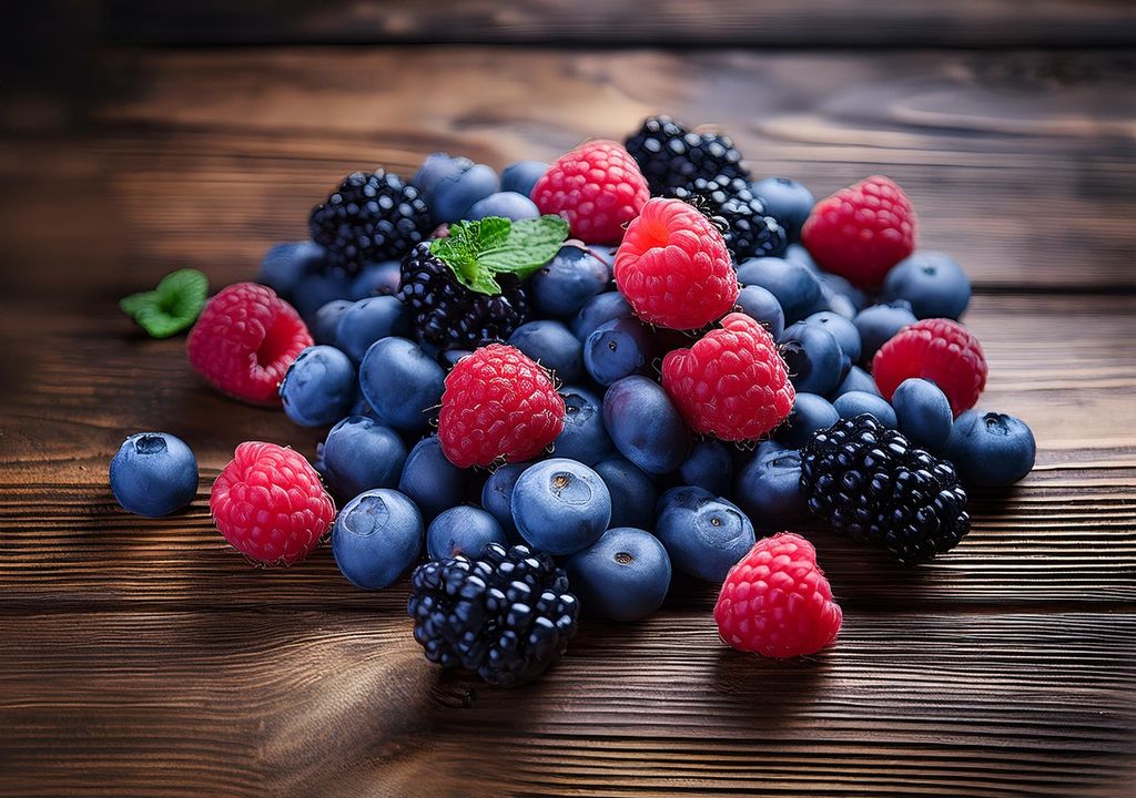 frutas vermelhas frutas vermelhas