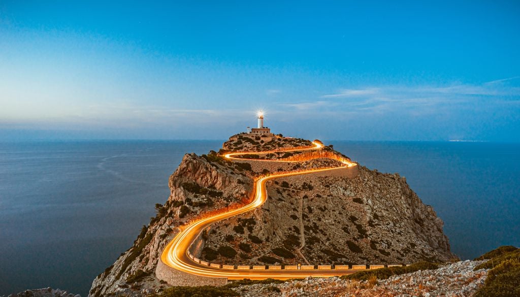 Impresionantes vistas del Mediterráneo desde el Cabo de Formentor, en la isla de Mallorca.
