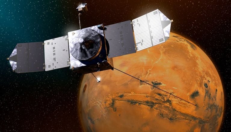 Los astr&oacute;nomos descubren que Marte tiene una armadura para frenar las part&iacute;culas y la radiaci&oacute;n destructivas del Sol