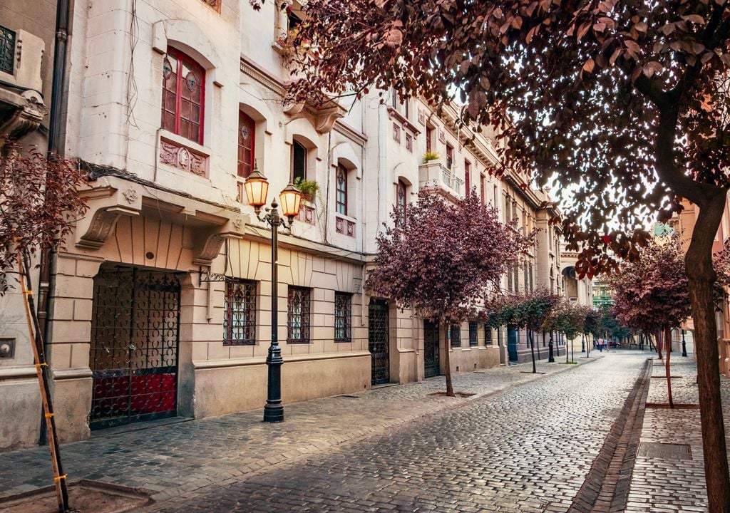 El barrio París-Londres fue declarado Zona Típica de Chile en 1982.