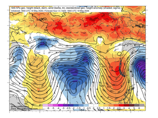 Bloqueos atmosf&eacute;ricos: el &ldquo;muro&rdquo; invisible que puede dejar a Chile sin lluvia durante d&iacute;as o semanas