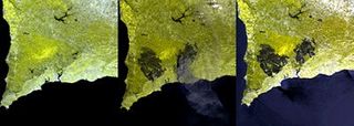 Los Centinelas del espacio siguen los procesos de la desertificación de las orillas mediterráneas