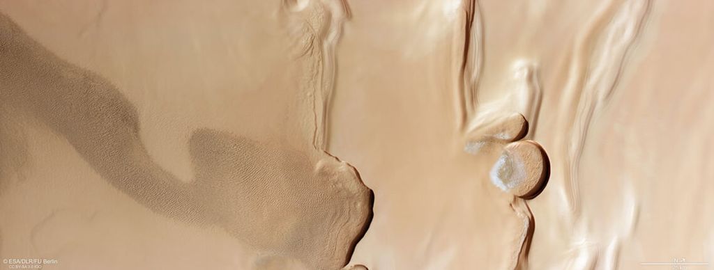 Imagem de Marte da Mars Express da ESA.