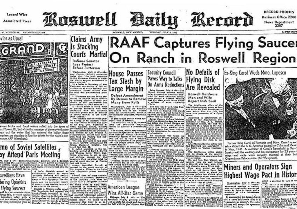 Incidente de Roswell Incidente de Roswell