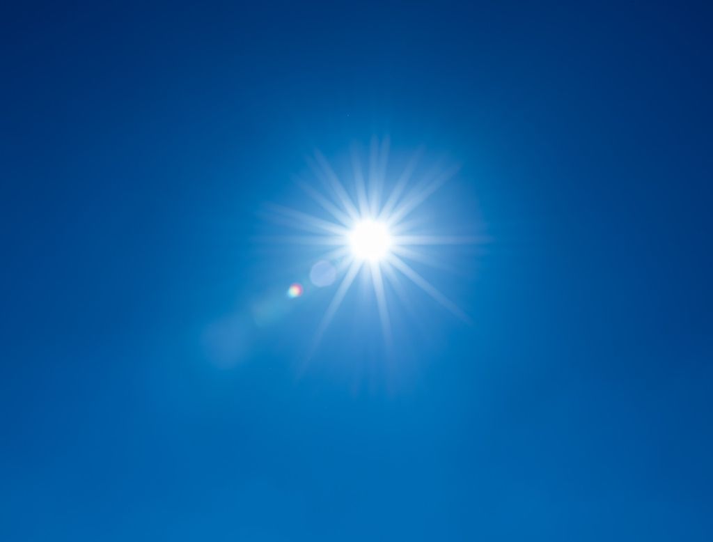 Cielo azul