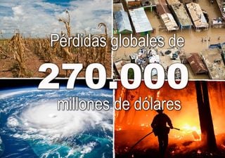 Los desastres dejaron pérdidas de 270 mil millones de dólares en 2022