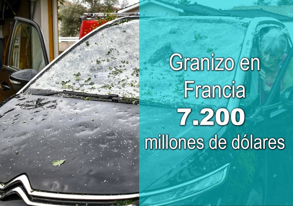 Granizo en Francia Granizo en Francia