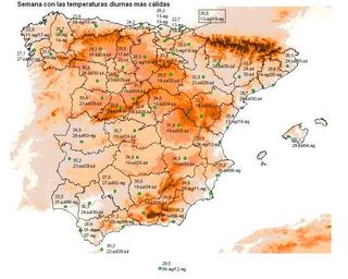 Los días más cálidos del año
