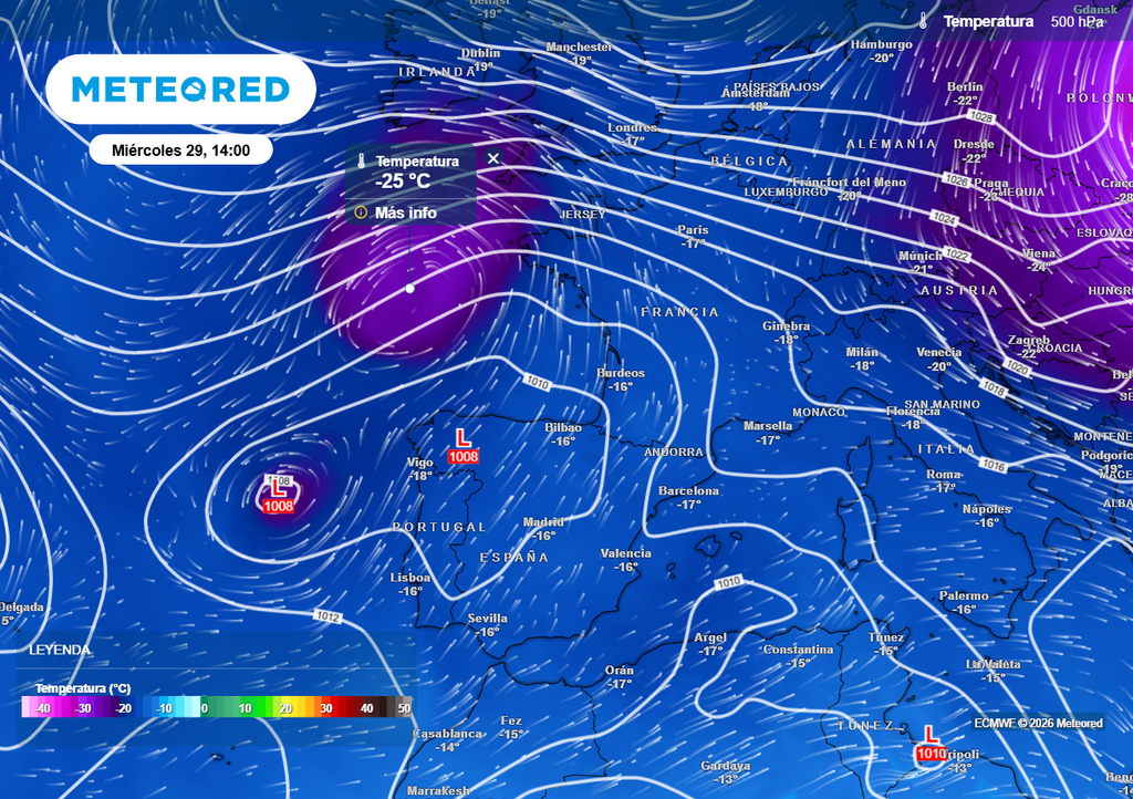 Varias pequeñas danas merodearán la Península durante la próxima semana, favoreciendo el crecimiento de tormentas en amplias zonas.