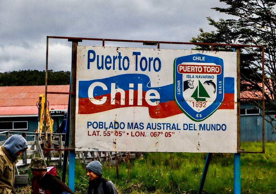Puerto Toro, Isla Navarino, Chile. Puerto Toro, Isla Navarino, Chile.