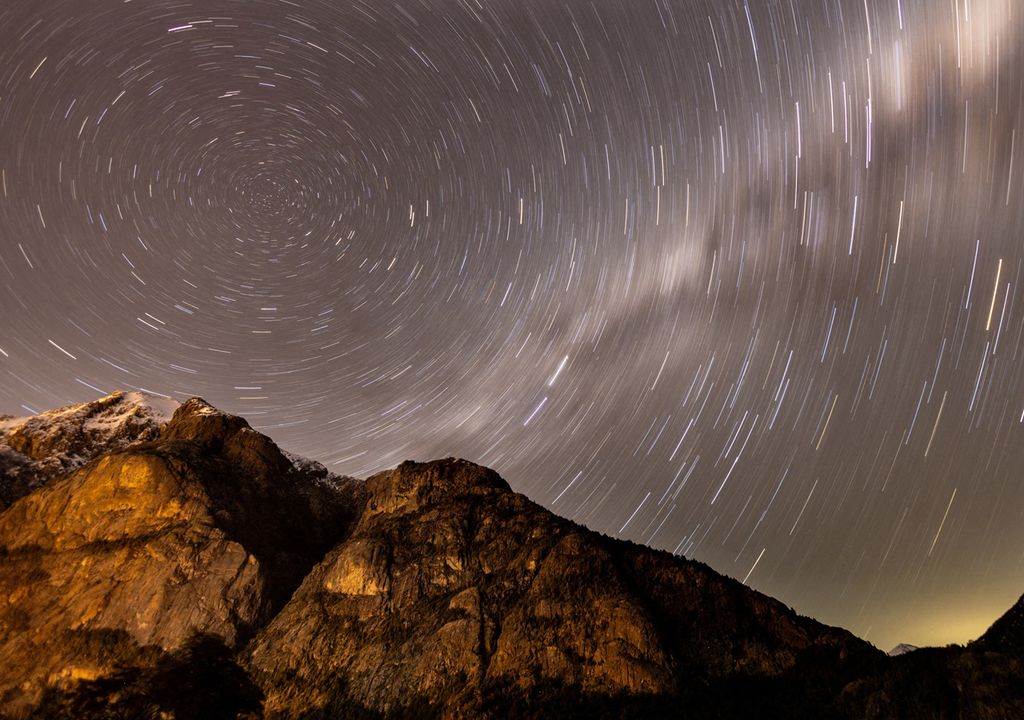 Perseid meteor shower