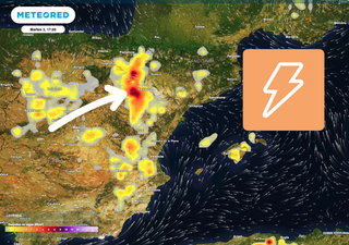 Los fenómenos más adversos aparecerán a esta hora en Aragón, Comunidad Valenciana y La Rioja: "el granizo será grande"