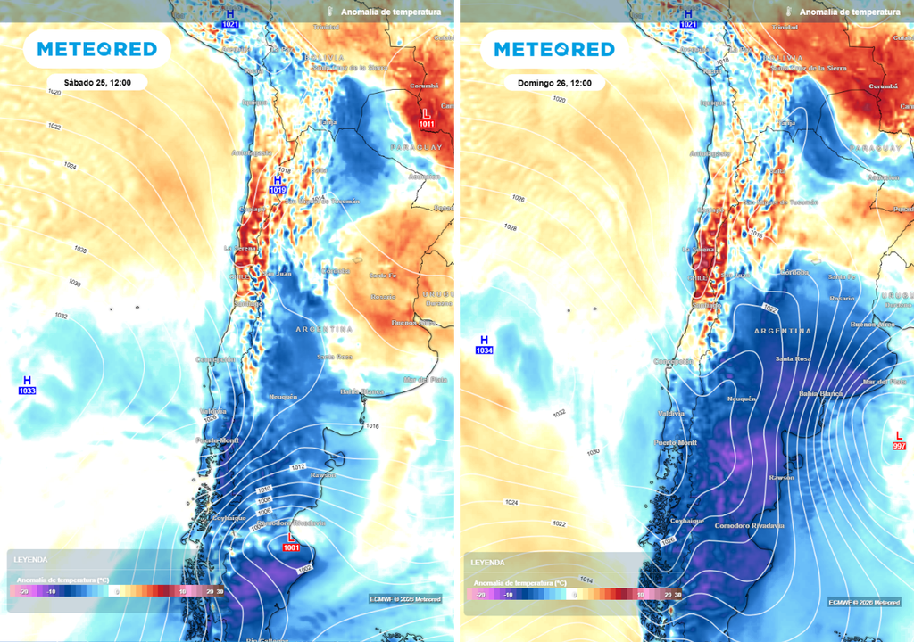A pesar de las mínimas bajas, el domingo será un día levemente más cálido en varias regiones de la zona central de Chile.