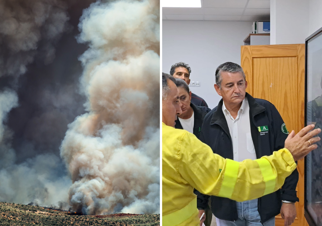Antonio Sanz, consejero de Presidencia, Sanidad y Emergencias, ha calificado el incendio de Los Gallardos como una tragedia sin precedentes.