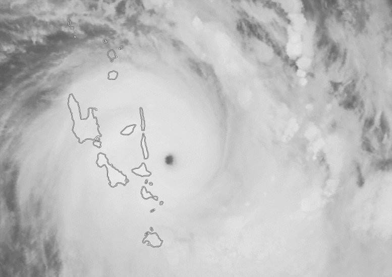 Los impresionantes datos del súper ciclón tropical Harold de Cat. 5