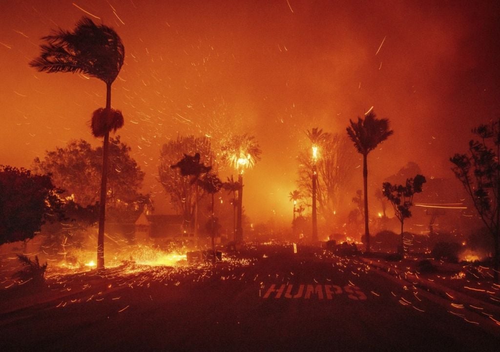 Los Ángeles Estados Unidos fuego incendios forestales catástrofe