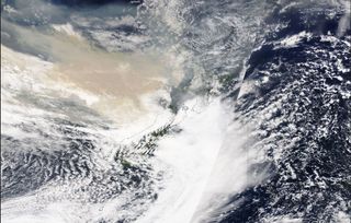 Los incendios australianos colorean los glaciares de Nueva Zelanda