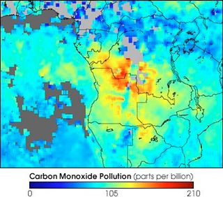 Los incendios de la sabana africana:cara y cruz de una moneda