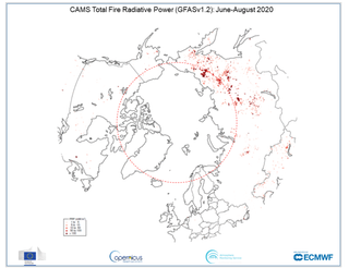 Los incendios forestales árticos batieron récords de emisiones