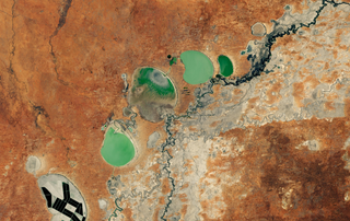 Los lagos que desaparecen de Australia se secan