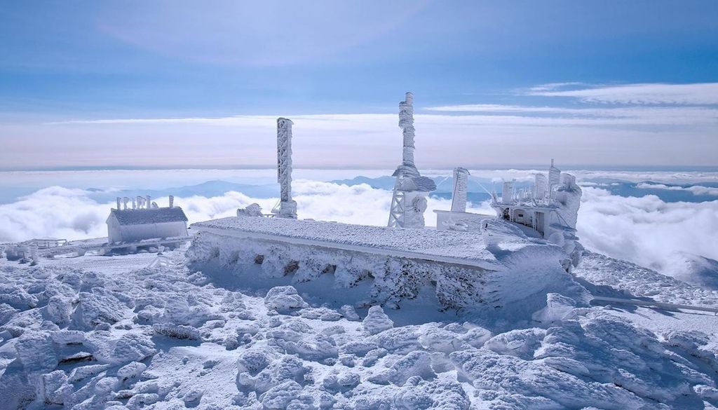 Osservatorio del Monte Washington, USA. Foto: © Mike Theiss. Fonte: Peapix.