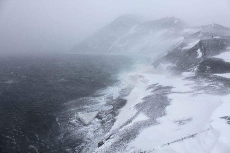 Viento en la Antártida Viento en la Antártida