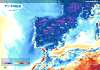 Los mapas de Meteored revelan una bajada drástica en las temperaturas: este es el día clave