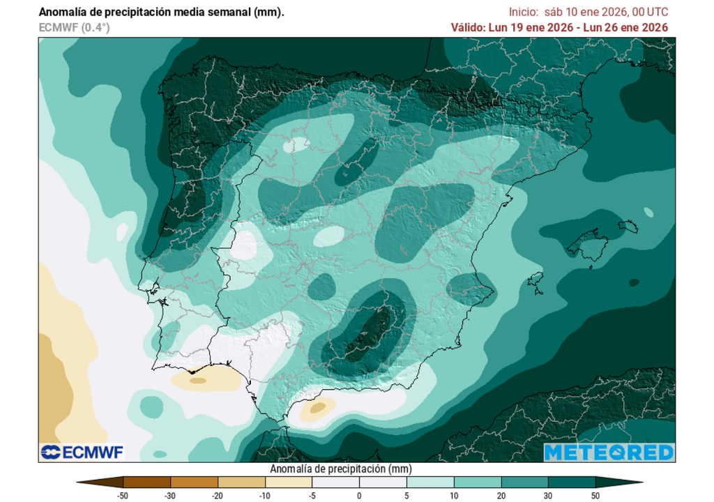 Lluvias en enero Lluvias en enero